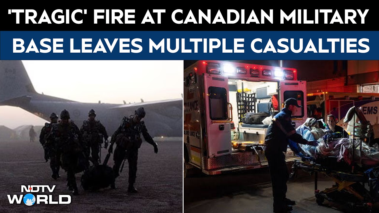 Canadian Military Base Fire: Major Fire Leaves Multiple Casualties, Triggers Massive Emergency Ops