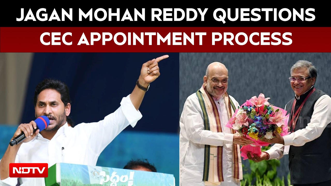 Andhra Pradesh | Jagan Mohan Reddy Questions 2024 Polls, Calls For CEC Appointment Reforms