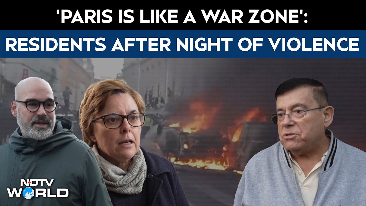 France 'Cost Of Living' Protest | 'Like A War Zone': Paris Residents Reel After Violent Protests