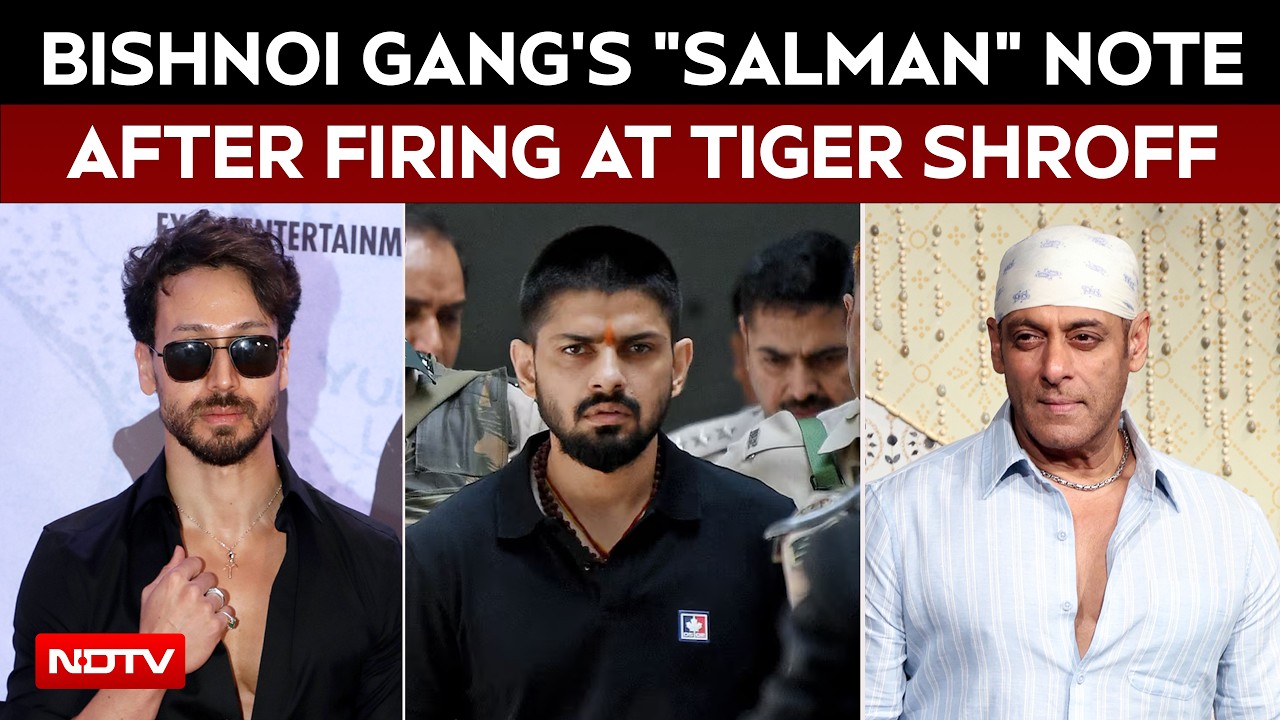 Lawrence Bishnoi Gang's "Salman Khan" Note After Firing At Tiger Shroff