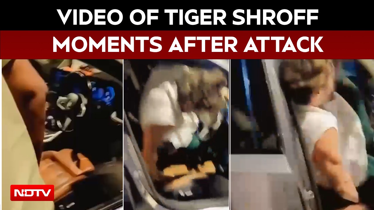 Tiger Shroff Firing: Exclusive Visuals Capture Chaos Moments After Shooting