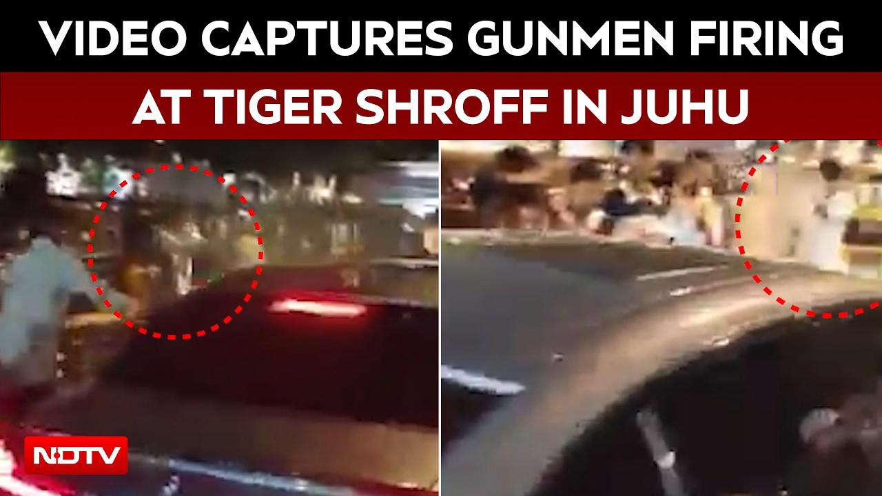 SHOOTERS CAUGHT ON CAMERA: Dramatic Video Captures Gunmen Opening Fire At Tiger Shroff