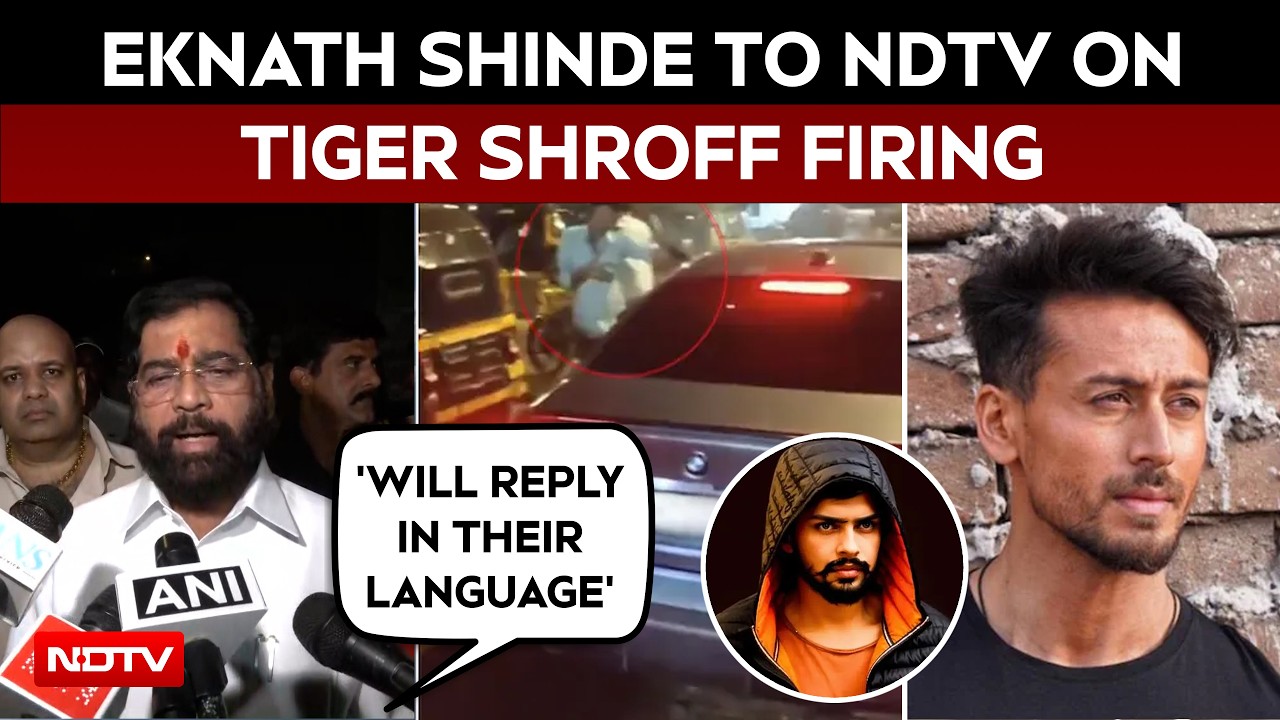 Eknath Shinde To NDTV On Tiger Shroff Firing: 'Will Reply In Their Language'