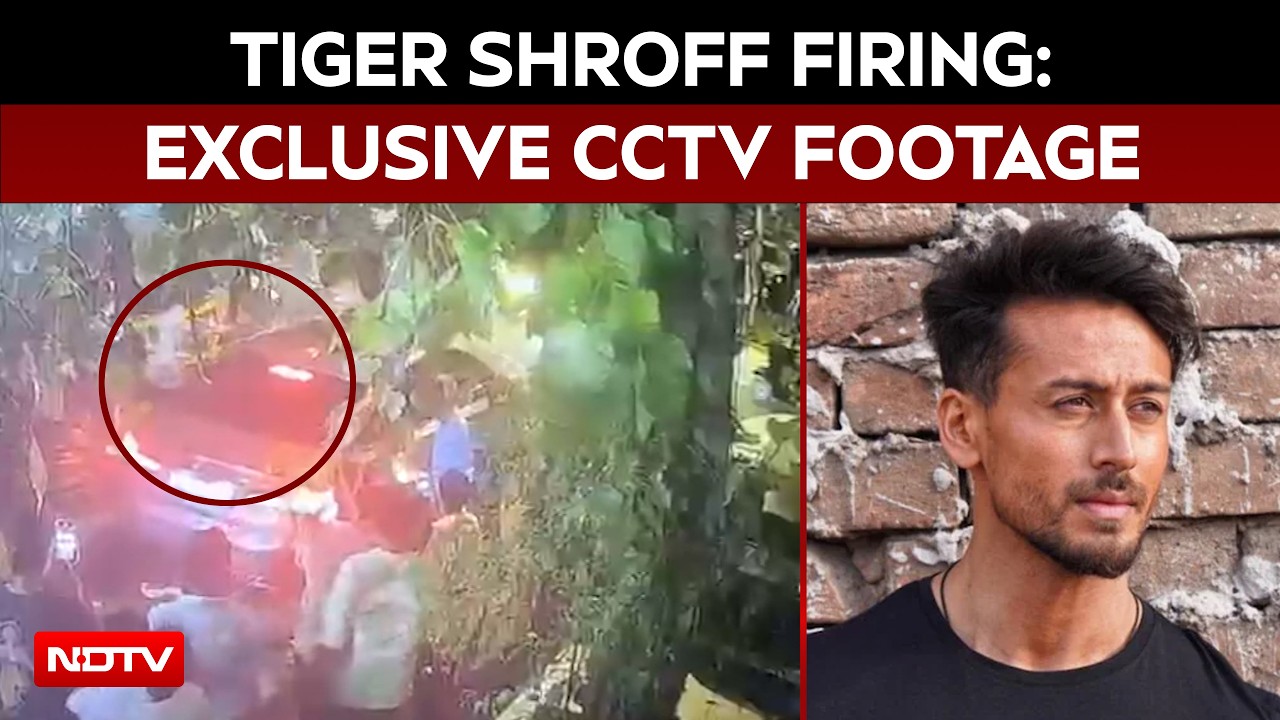 Tiger Shroff Firing: Exclusive CCTV Footage Shows Attack Unfolding In Juhu