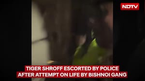 On Camera: Tiger Shroff Escorted By Police After Shooting Scare In Mumbai | Tiger Shroff Shooting