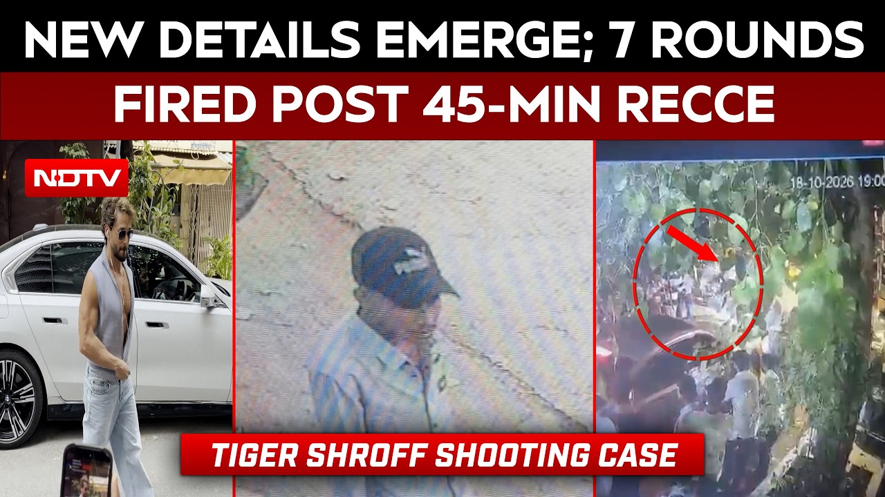 Tiger Shroff Firing Case | 7 Rounds Fired, Shooters Allegedly Waited 45 Minutes Before Attack
