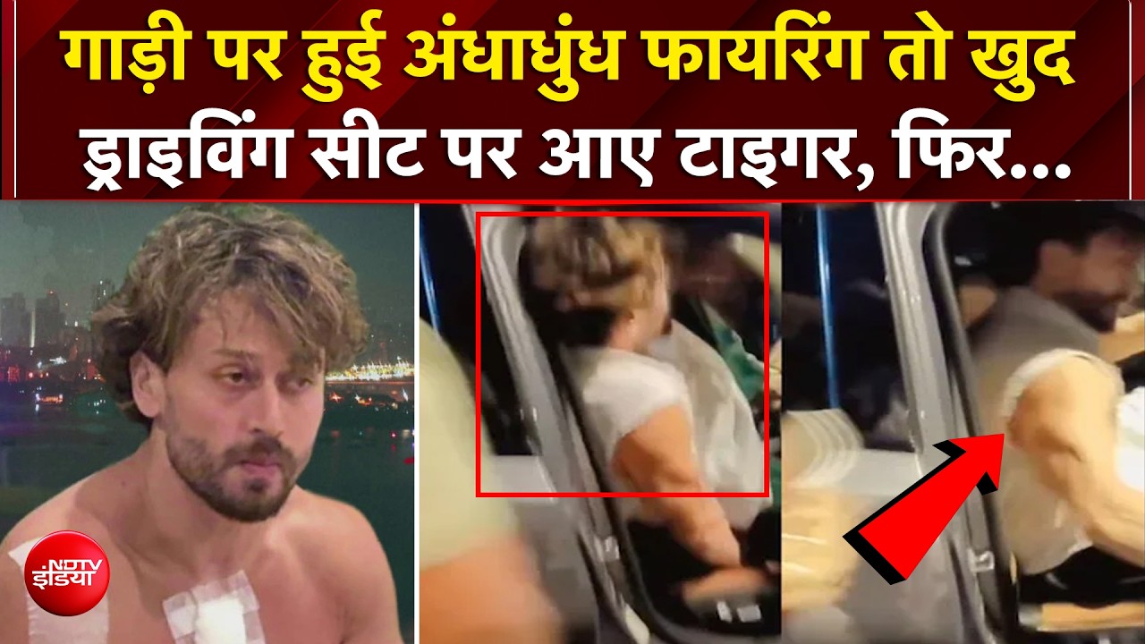 कार पर 5 राउंड फायरिंग के बाद ड्राइवर हुआ घायल तो टाइगर ने संभाली गाड़ी