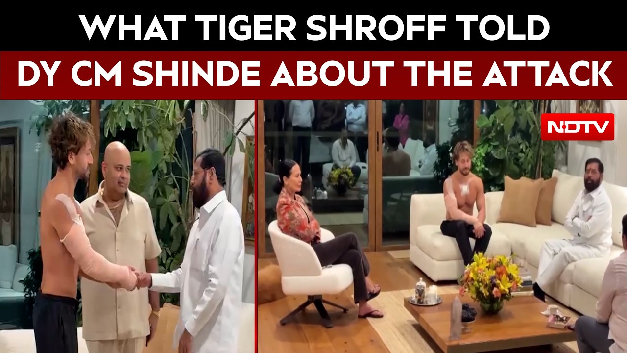 Tiger Shroff Attack | What Tiger Shroff Told Eknath Shinde About Last Night's Attack: Sources