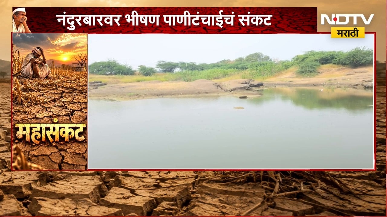 Nandurbar Drought|नंदुरबारवर भीषण पाणीटंचाईचं संकट,सातपुडा डोंगररांगातून वाहणाऱ्या नद्यांनी गाठला तळ