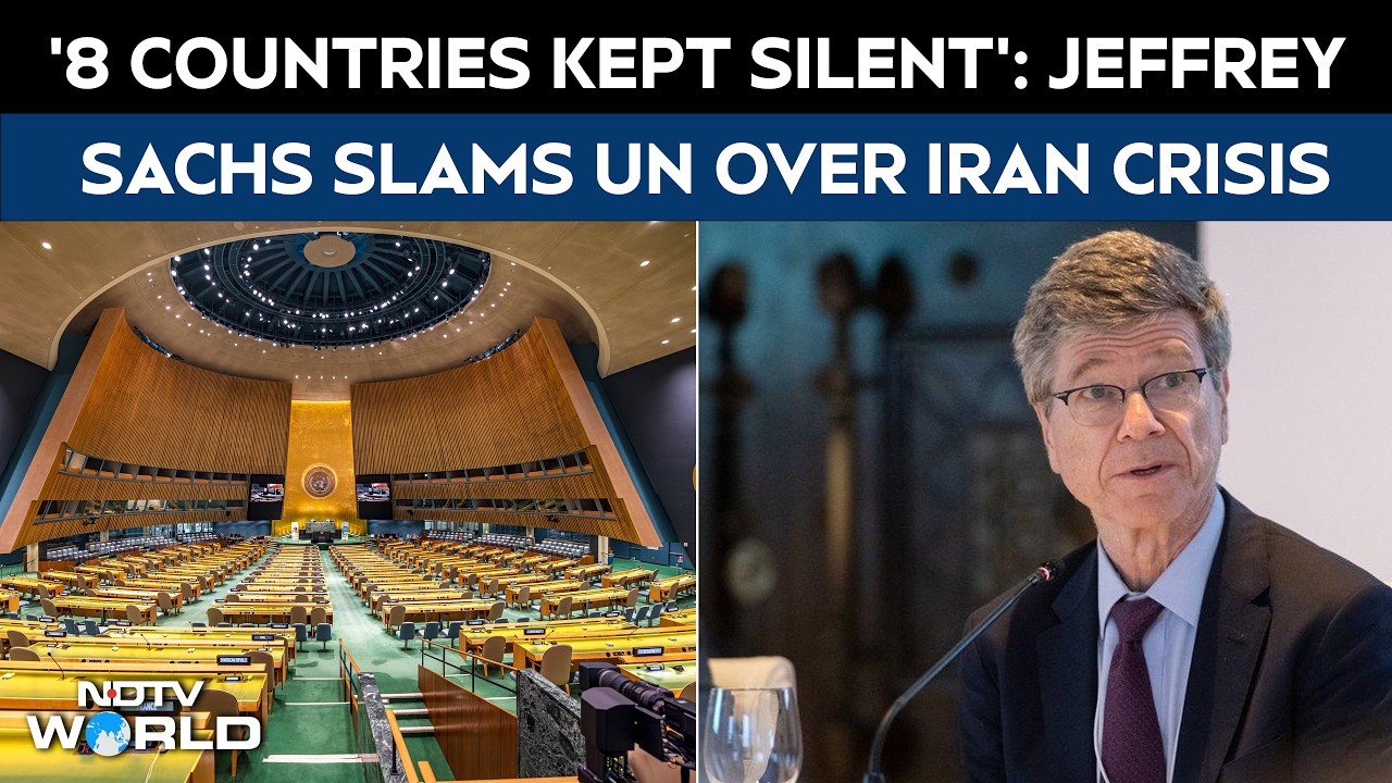 'US BANNED MY UN SPEECH': Jeffrey Sachs Drops Explosive Claims On Iran Strikes And UN Silence