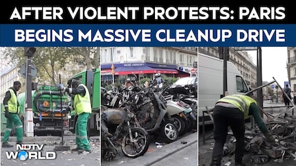 France Protests | France Cleans Up As Violent Protest Weekend Leaves Cities Scarred