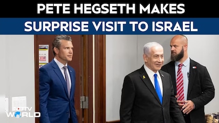 Pete Hegseth Makes Surprise Visit To Israel, Meets Netanyahu: Report