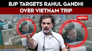 BJP Targets Rahul Gandhi Over Vietnam Trip Amid SIR Protests