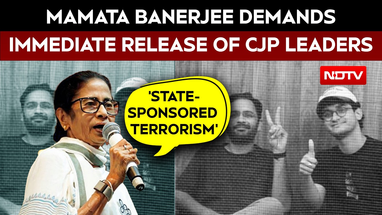 'State-Sponsored Terrorism': Mamata Banerjee Demands Immediate Release Of CJP Leaders