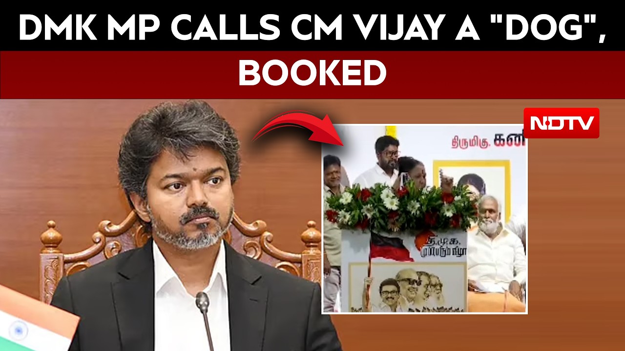 DMK Leader Charged After Indecent Remark Against Vijay, TVK Hits Back