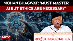 Mohan Bhagwat Speech Today | Mohan Bhagwat: 'Must Master AI But Ethics Are Necessary'