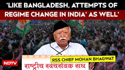 RSS Chief Mohan Bhagwat: 'Like Bangladesh, France, Attempts Of Regime Change In India As Well'