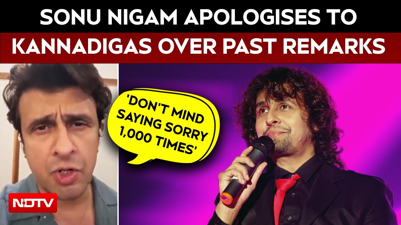 Sonu Nigam Apologises To Kannadigas Over Past Remarks: 'Don't Mind Saying Sorry 1,000 Times'