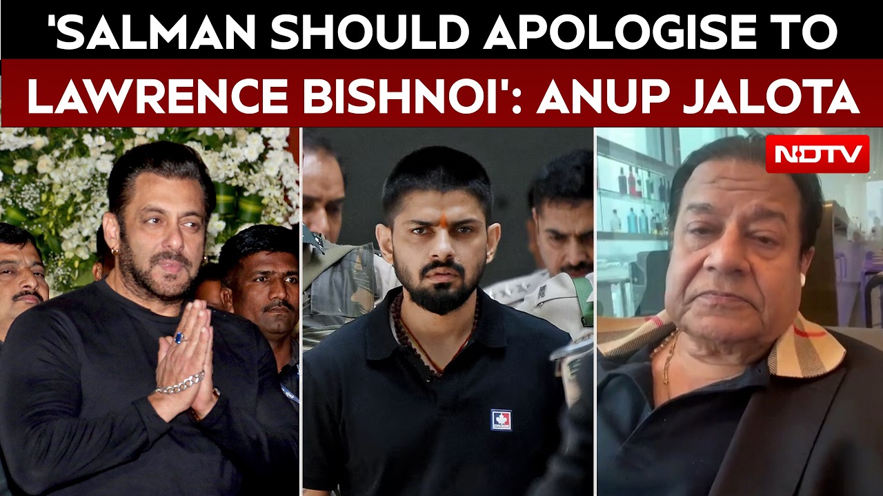 Salman Khan Should Apologise To Lawrence Bishnoi: Anup Jalota