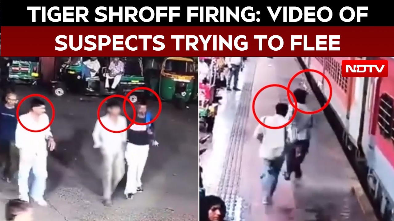 Tiger Shroff Firing: Escape Bid Of Suspects Caught On Camera