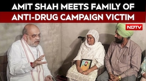 Amit Shah Meets Family Of Punjab Man Killed Over Anti-Drug Campaign