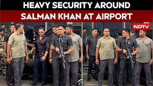 Salman Khan Spotted At Airport With Heavy Security