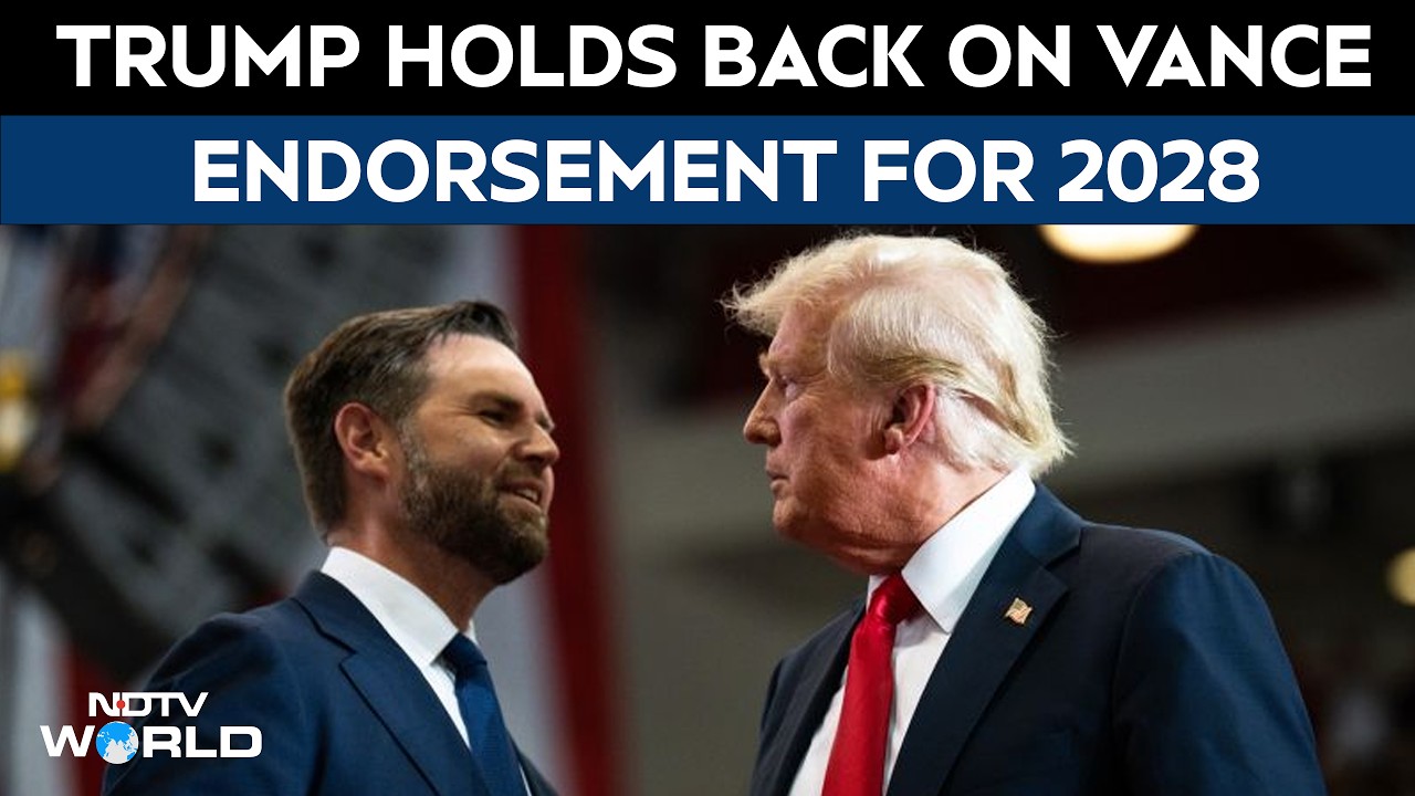 Trump Holds Back On JD Vance Endorsement For 2028, Calls France Unrest A 'Revolution'