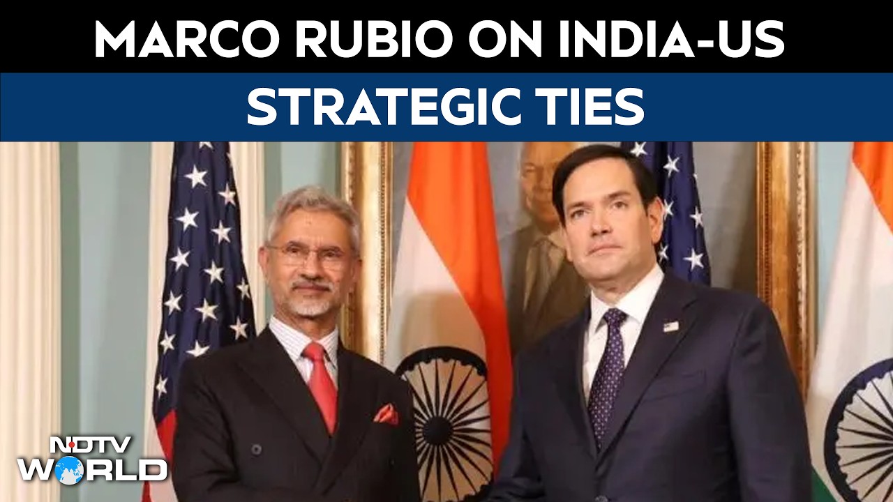 Marco Rubio India Visit | Rubio Calls India-US Ties A Defining Relationship Of The 21st Century