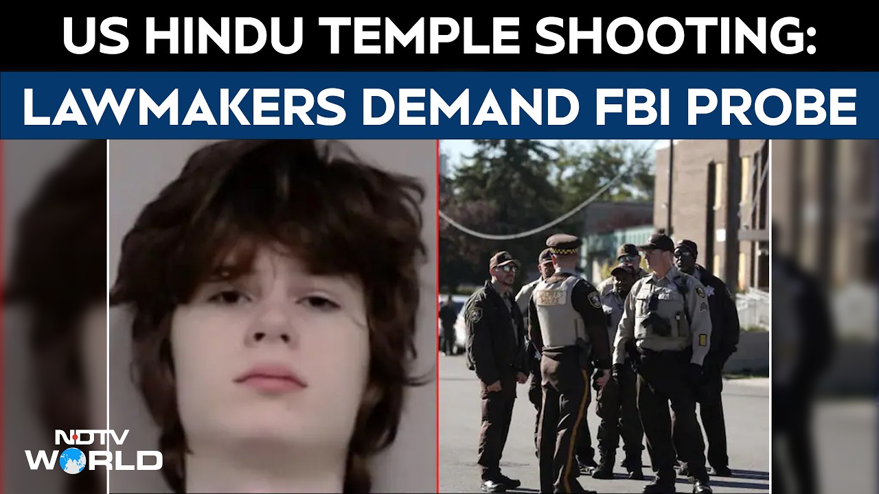 US Hindu Temple Shooting | 105 US Lawmakers Urge FBI Probe Into Planned Hindu Temple Shooting