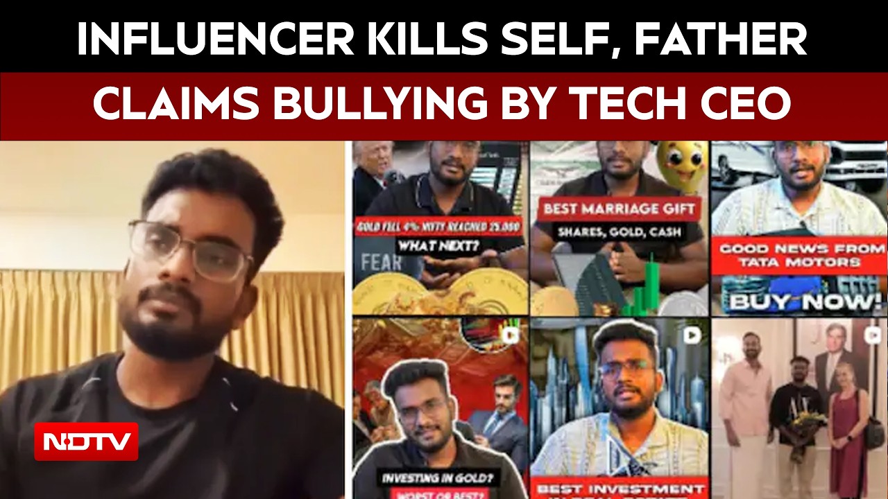 Tamil Nadu News | Influencer Kills Self, Father Claims Bullying By Tech CEO