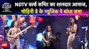 मोहिनी डे के म्यूजिक से सजी NDTV वर्ल्ड समिट 2026 की शुरुआत