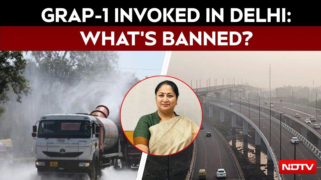 Delhi Pollution | Delhi AQI in &lsquo;Poor&rsquo; Category as CAQM Invokes GRAP Stage I Across Delhi-NCR