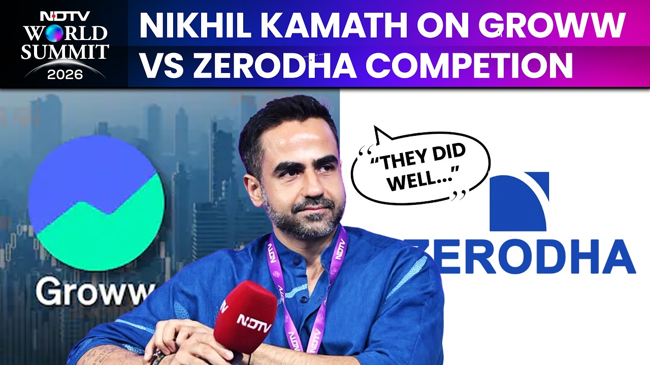 Groww vs Zerodha: Nikhil Kamath On Groww Overtaking Zerodha In Active Clients | Nikhil Kamath