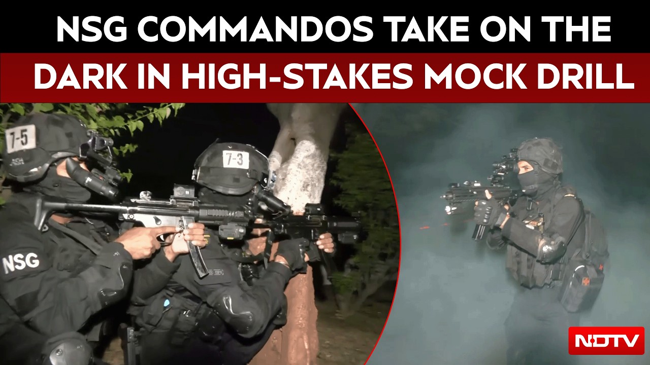 NSG Conducts Major Anti-Terror Mock Drill At Sensitive Locations In Indore, Ujjain