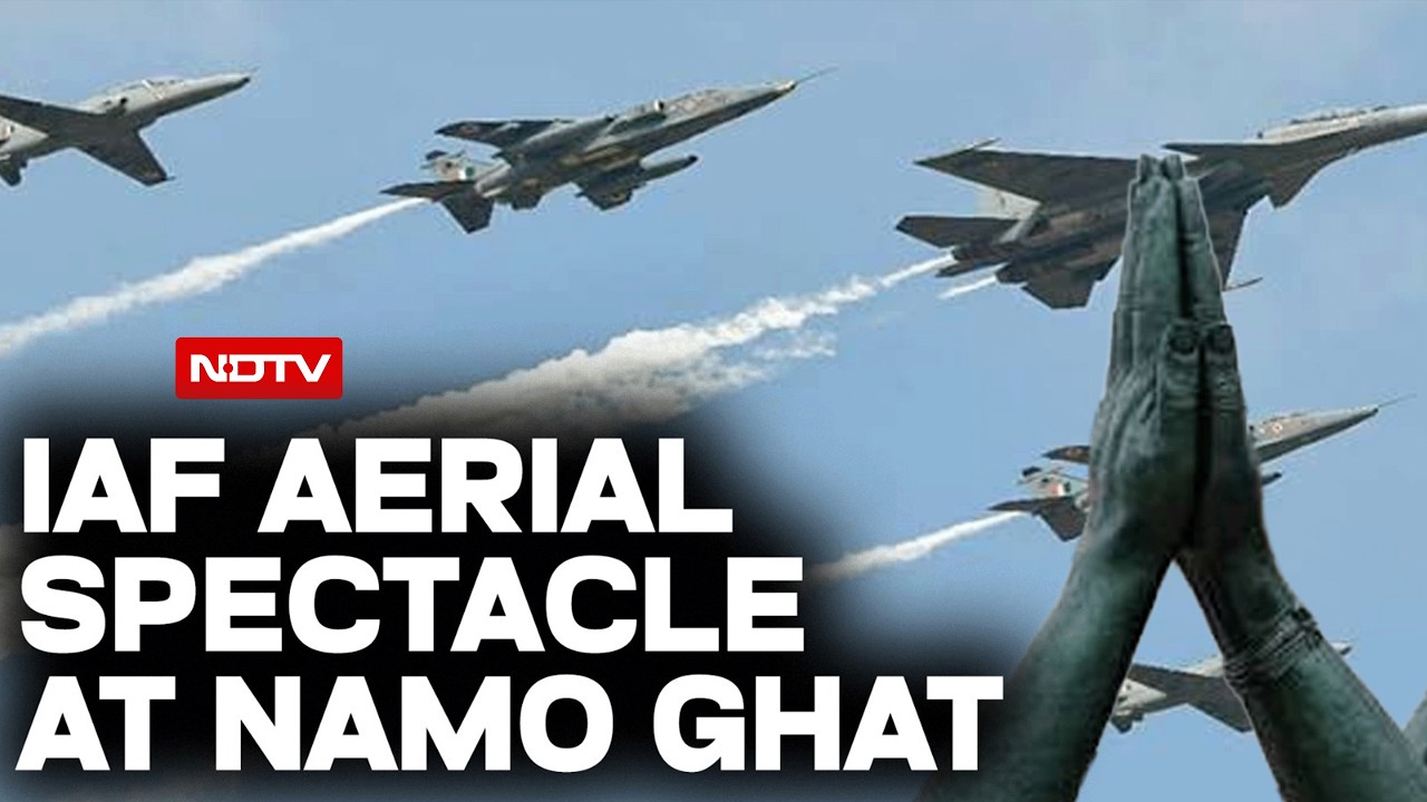 Air Show Varanasi 2026 | IAF's Aerial Spectacle Over Varanasi's Namo Ghat | FULL VIDEO