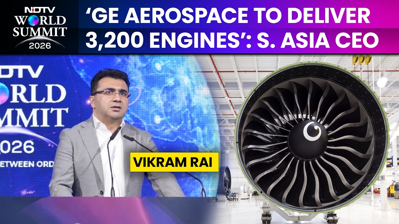 GE Aerospace To Deliver 3,200 Engines As India's Aviation Sector Expands