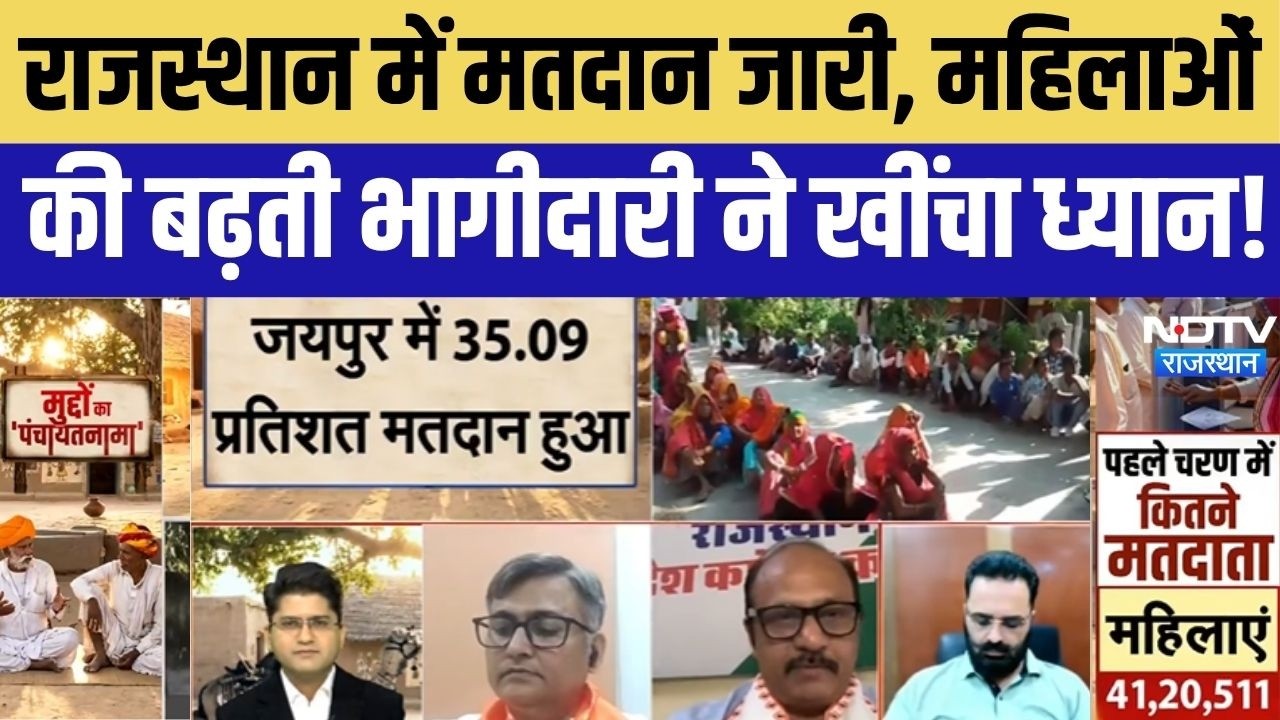 Rajasthan Panchayat Chunav 2026: राजस्थान में मतदान जारी, महिलाओं की बढ़ती भागीदारी ने खींचा ध्यान