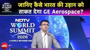 NDTV वर्ल्ड समिट 2026 | भारतीय एविएशन को नई ताकत, GE Aerospace अगले 9&ndash;10 साल में देगा 3,200 इंजन