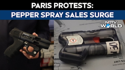 Paris Pepper Spray Sales Surge Ahead Of Fresh Protests After Unrest