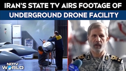 Iran's State TV Airs Footage Of Underground Drone Facility