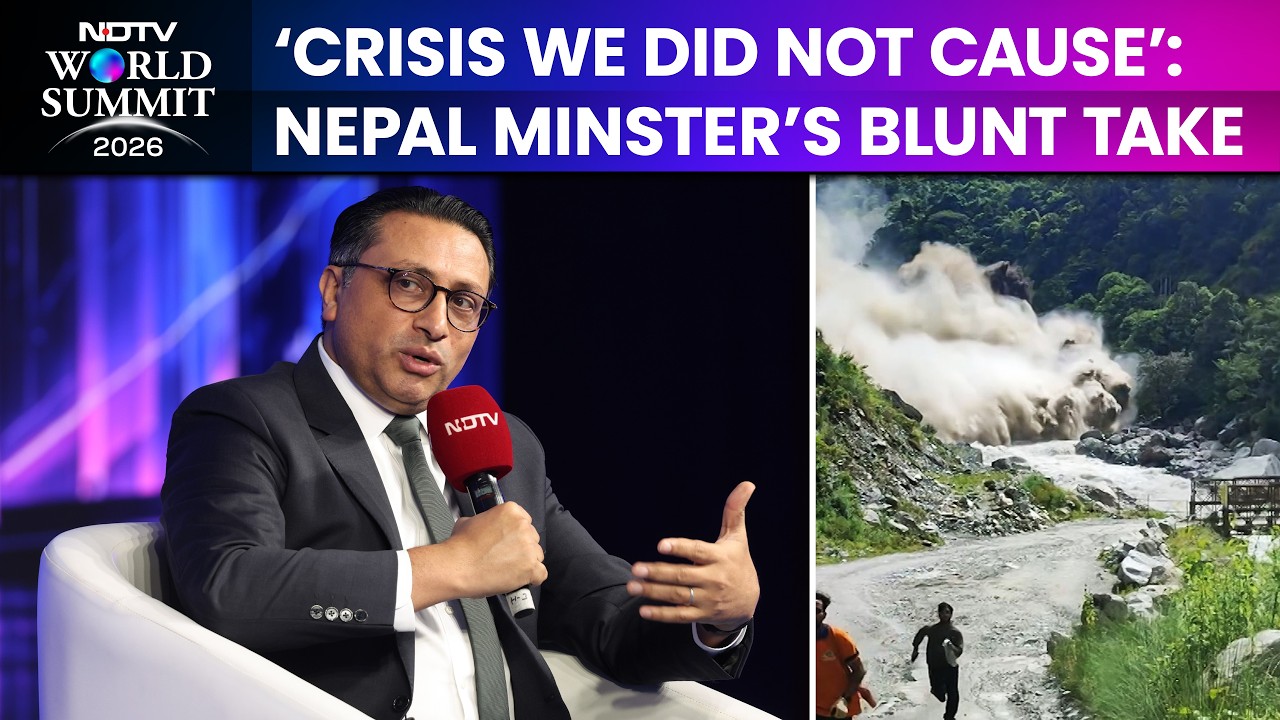 Nepal Finance Minister On "Environmental Debt": "A Crisis We Contributed Almost Nothing To"