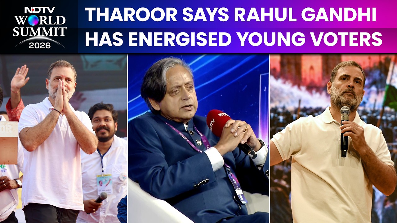 Shashi Tharoor Defends Rahul Gandhi, Says He Has Ignited Enthusiasm Among Young Voters