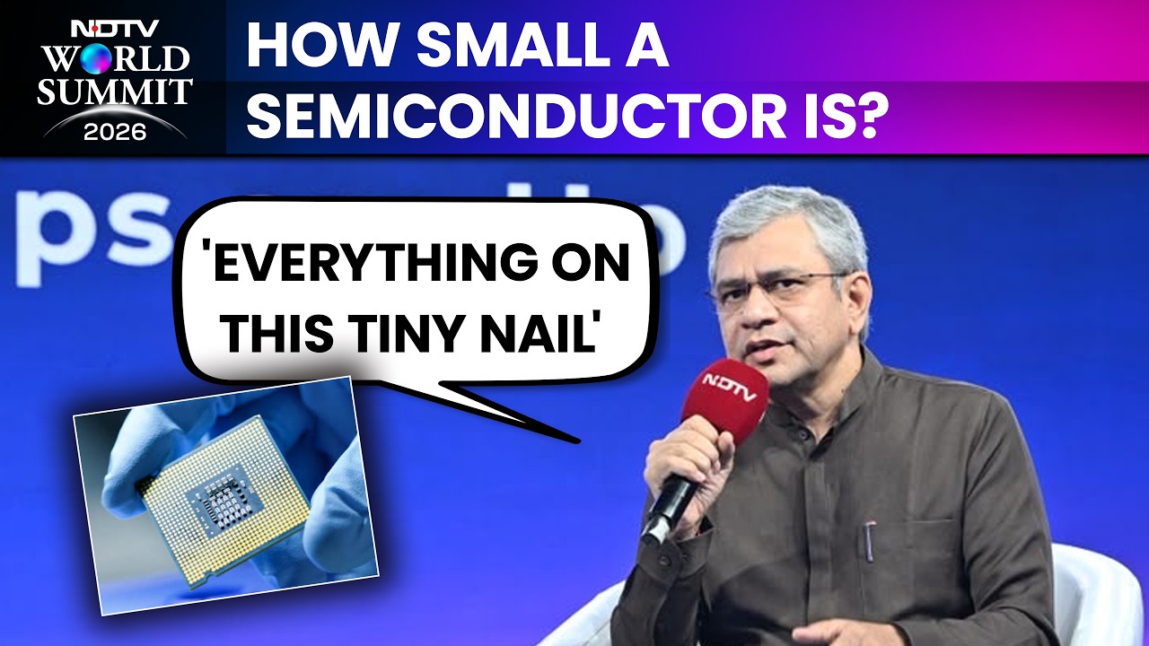 Ashwini Vaishnaw Explains Semiconductor Complexity: 'Everything On This Tiny Nail'
