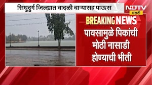 Sindhudurg Rain| सिंधुदुर्ग जिल्ह्यात वादळी वाऱ्यासह पाऊस;सावंतवाडी, कुडाळमध्ये पावसाची जामदार हजेरी