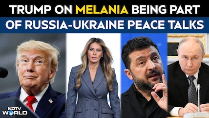 Trump On Whether The First Lady Will Join Russia-ukraine Peace Talks