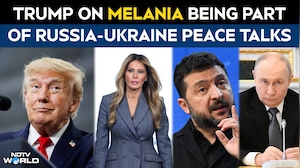 Trump On Whether The First Lady Will Join Russia-ukraine Peace Talks