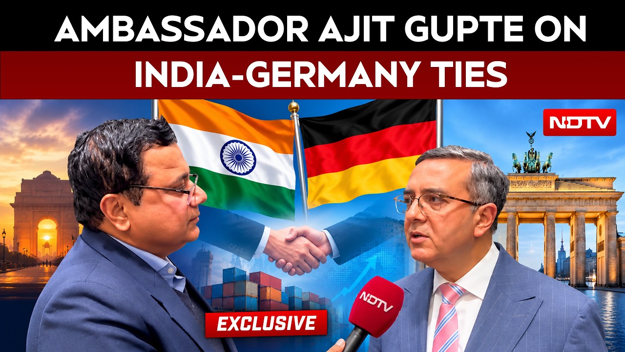 Piyush Goyal Germany Visit | Ambassador Gupte On India-Germany Investment Push, FTA Boost & Diaspora