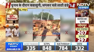 Jaipur: पंचायत चुनाव के दौरान बवाल, दो पक्षों में जमकर चले लाठी-डंडे । Top News । Breaking News
