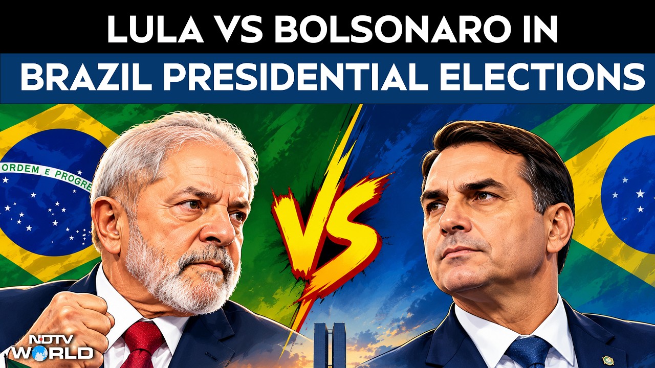 Brazil Braces For Tight Runoff As Lula Faces Trump Ally Flavio Bolsonaro