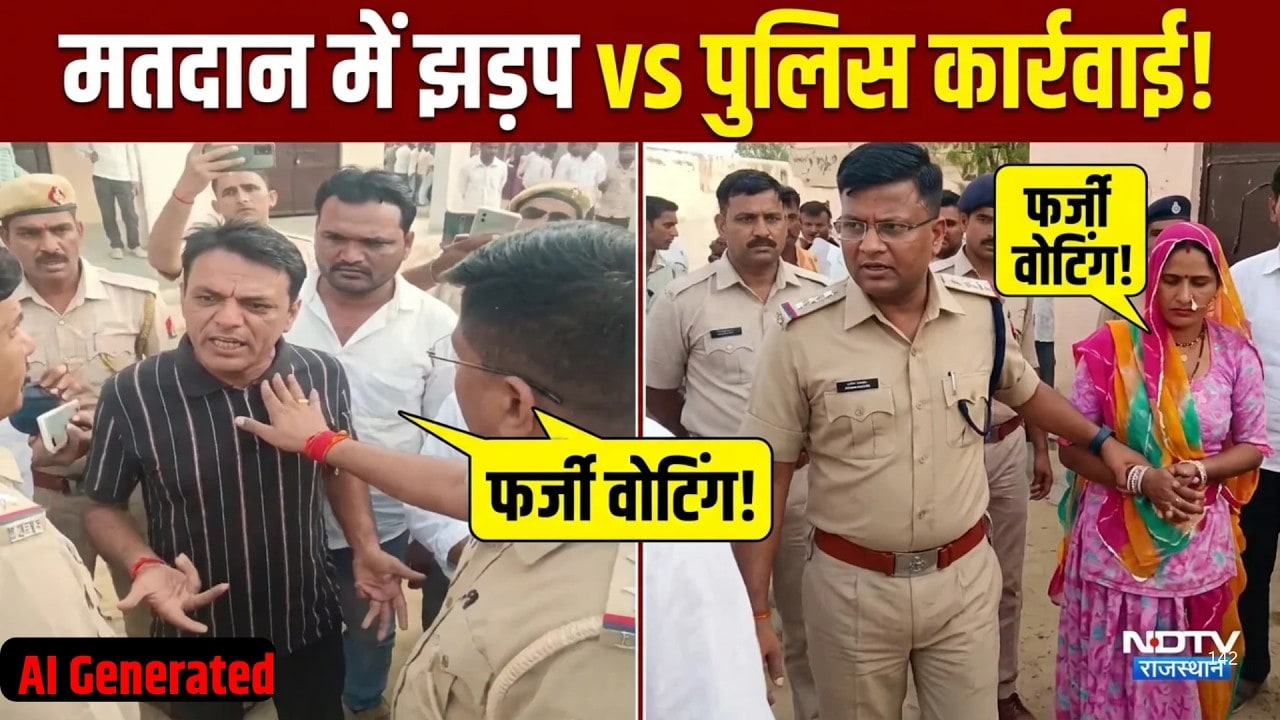 Panchayat Chunav: मतदान के बीच केकड़ी में बवाल! फर्जी वोटिंग के आरोप महिला को ले गई पुलिस!